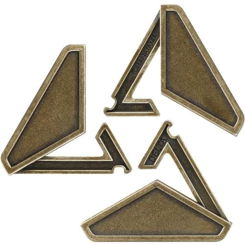 3* Дельта (Huzzle Delta) Головоломка из металла