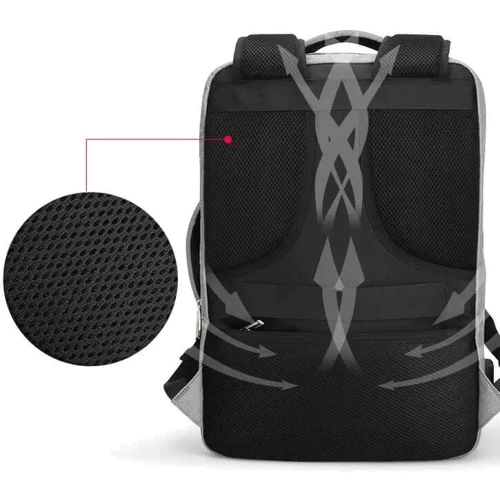 Рюкзак Mark Ryden Atlant MR5982 LargeBlack: Дополнительно Водонепроницаемый, отделение для ноутбука, удобная мягкая спинка