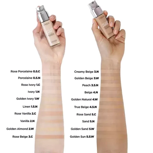 L'Oreal Paris True Match C5 rose sand Тональный крем для лица 30 ml: Вид Тональные средства
