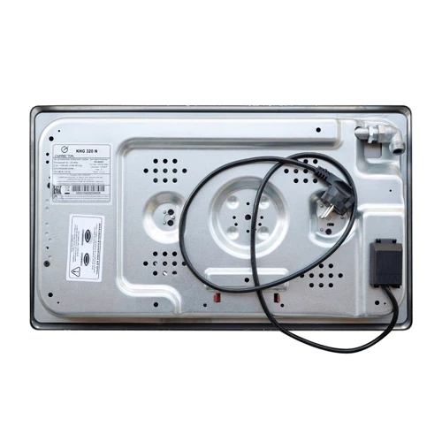 Варочная поверхность Greta KHG 320 N 292 X: Расположение панели Спереди посередине