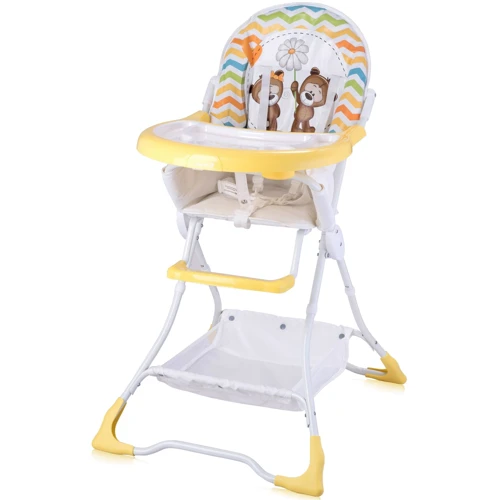 Стульчик для кормления Bertoni BRAVO (yellow daisy bears)