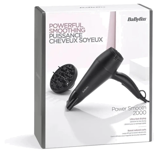 Фен BaByliss D215DE: Количество скоростей 2
