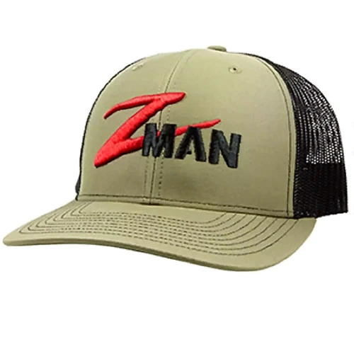 Мужская бейсболка Z-Man Structured Trucker Hat коричневая (ZMAN118)