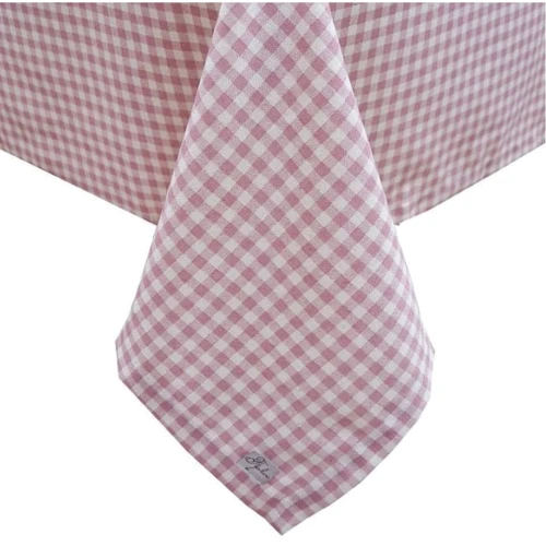 Скатерть Прованс Bella Розовая клеточка 85х85 см (13624): Тип скатерть