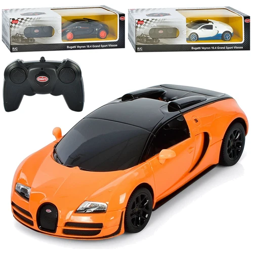 Машина King me world Bugatti, р/у., 2,4 G, 1:24, аморт., 3 цвета, бат. (47000)