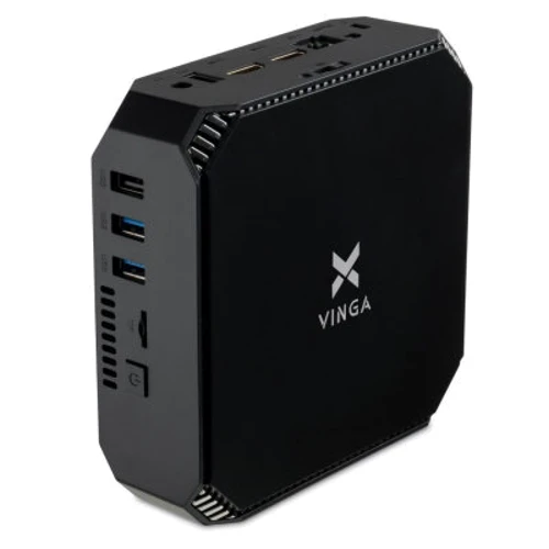 Персональный компьютер (ПК) Vinga Mini PC V500 (V500J4125.16480): Видеокартка UHD Graphics 600
