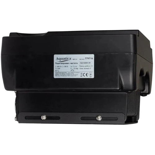 Преобразователь частоты 3~380В × 3~380В до 7.5кВт c датчиком давления Aquatica (779716)