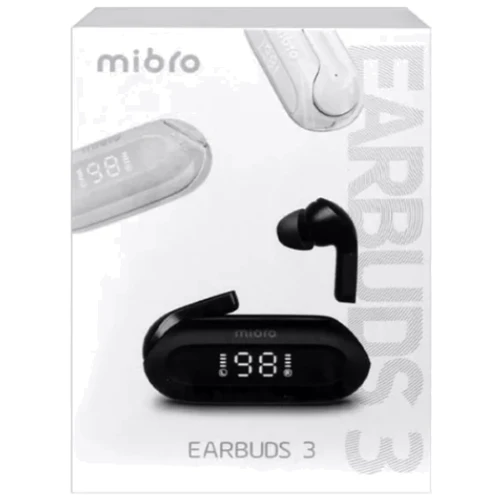 Навушники Mibro Earbuds 3 Black: Тип кріплення без креплений