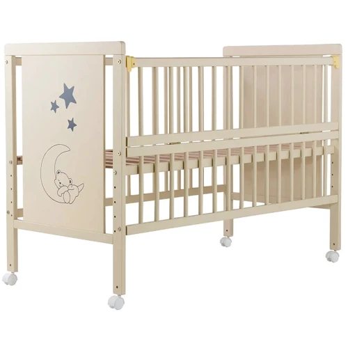 

Детская кроватка Babyroom Медвежонок M-01 слоновая кость (624461)