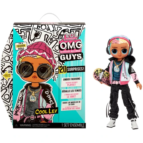 Игровой набор с куклой L.O.L. SURPRISE! серии O.M.G. Guys - Бойфренд (с аксессуарами) (576716)