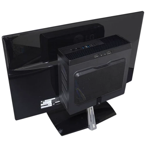 Корпус Gamemax ST102-2U3: Материал передней панели пластик