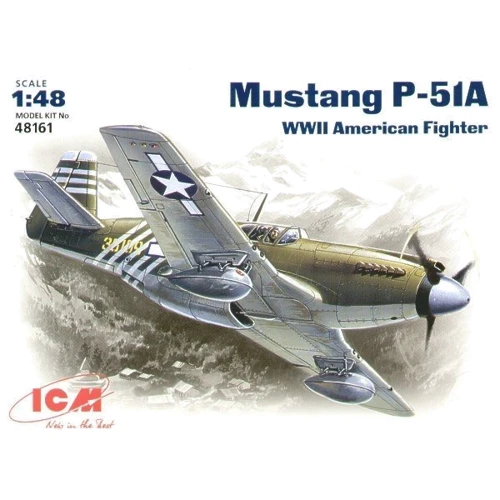 Американский самолет P-51A WWII USAF fighter (ICM48161)
