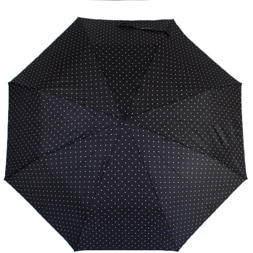 Зонт женский полуавтомат Happy Rain черно-белый (U42271-3)
