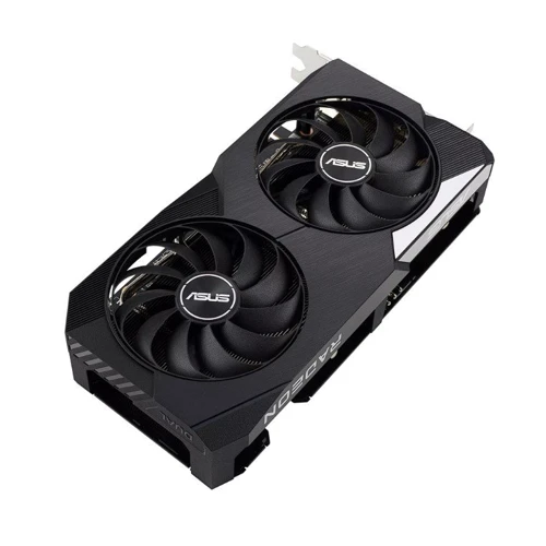 Відеокарта Asus Radeon RX 6600 8Gb DUAL (DUAL-RX6600-8G-V2): Розрядність шини пам'яті, біт 128