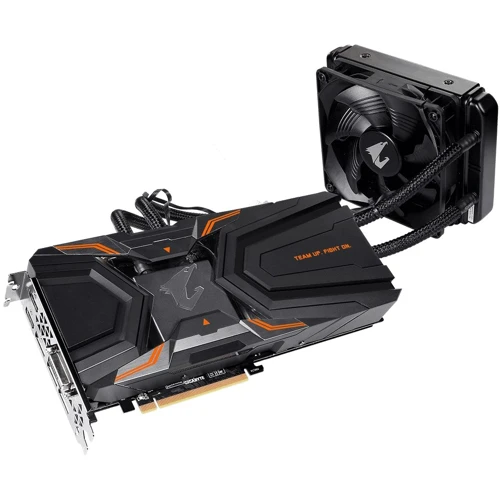 Видеокарта Gigabyte GeForce GTX 1080 Ti Waterforce Xtreme Edition 11G AORUS (GV-N108TAORUSX W-11GD)