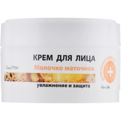 Домашний Доктор Крем для лица молочко маточное 100 ml: Время применения Универсальный