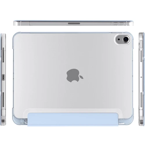 Аксессуар для iPad BeCover Case Book Soft Edge with Pencil mount Light Blue for iPad Air (2020-2025) (711429): Тип аксессуара чехол