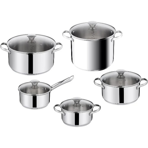 Набор кастрюль Tefal Daily Cook 10 пр. (H054AS55)