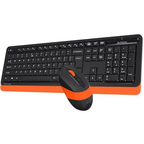Комплект бездротовий A4Tech Fstyler FG1010 Orange: інтерфейс підключення Wireless (радио интерфейс)