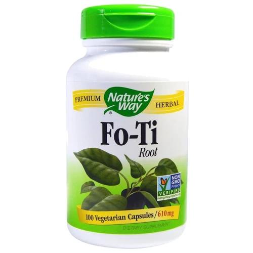 Nature's Way Fo-Ti Root 610 mg 100 Veggie Caps Горец многоцветковый