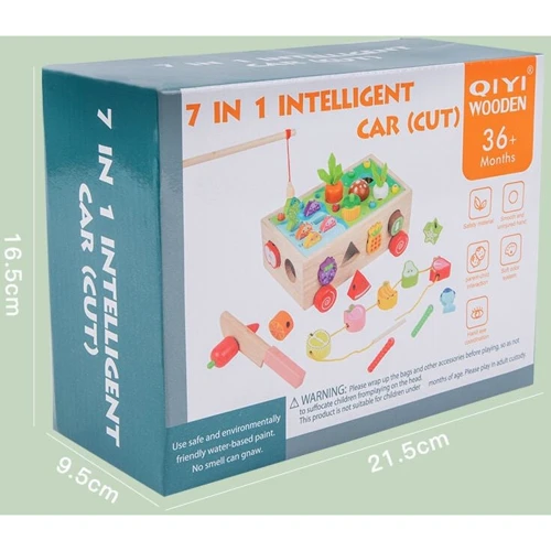 Каталка QiYi Фрукти та овочі, магнітна рибалка (C 61743)
