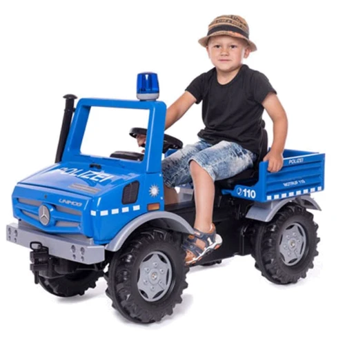 Полицейская машина Rolly Toys rollyUnimog Polizei синяя (038251): Вид грузовик