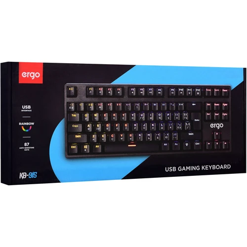 Клавиатура ERGO KB-915 TKL фото 9