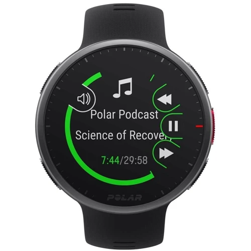 Смарт-часы Polar Vantage V2 Black M/L (90082710): Материал корпуса Аэрокосмический алюминиевый сплав с полимером, армированным стекловолокном