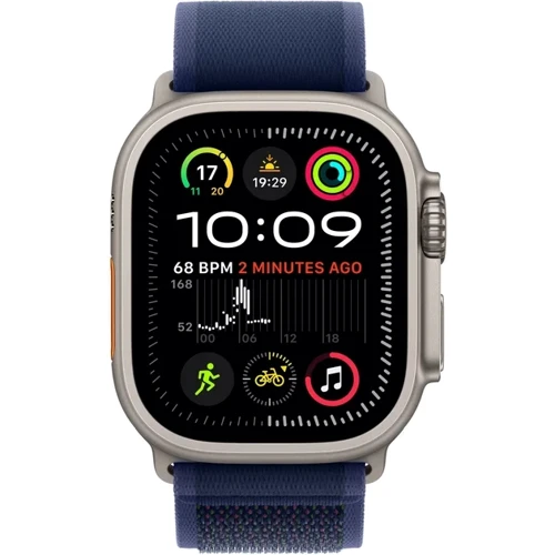 Apple 49mm Blue Trail Loop S-M - Natural Titanium Finish (MXTT3ZM/A): Виробник Apple