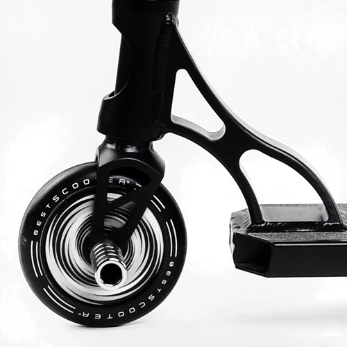 Самокат трюковий Best Scooter Portal Black and White (114053): Тип гальма ножний