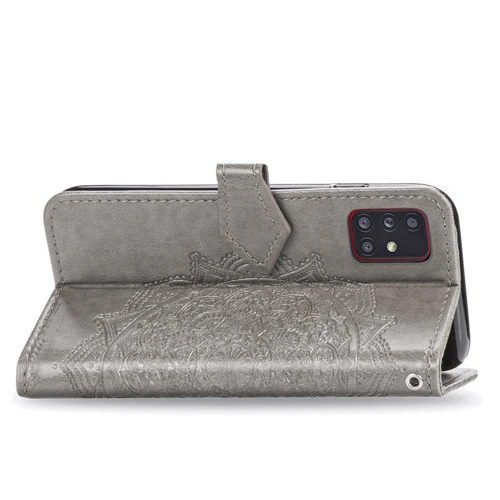 Аксесуар для смартфона Mobile Case Book Cover Art Leather Grey for Samsung M317 Galaxy M31s: Плівка в комплекті немає