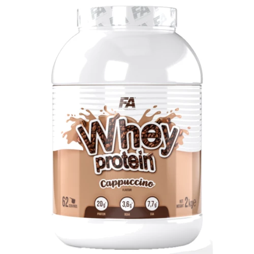 Протеин Fitness authority Wellness Line Whey Protein 2000 g / 62 servings / cappuccino