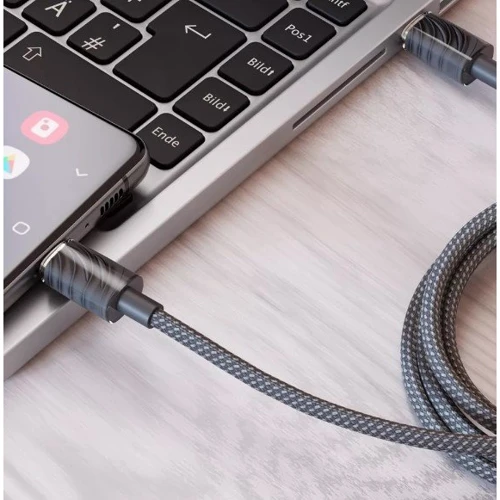 Кабель Proove Cable USB-C to USB-C Spectral 60W 1m Black (CCSP60002201): Тип USB-C - USB-C