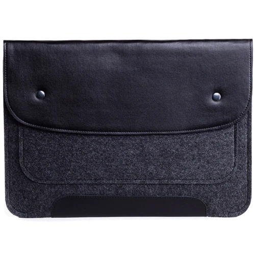 Gmakin Cover Envelope Black (GM01-12) for MacBook 12": Цвет черный (Black)