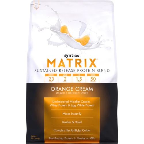 Протеин Syntrax Matrix 5.0 2270 g /76 servings/ Orange Cream