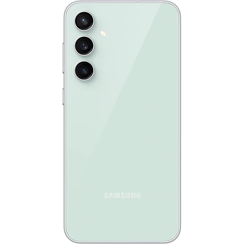 Смартфон Samsung Galaxy S23 FE 8/256Gb Mint S711B: Камера Потрійна 50 Мп (f/1.8) + 8 Мп (f/2.4) + 12 Мп (f/2.2) / LED спалах / HDR / Панорама / Фронтальна 10 Мп (f/2.4)