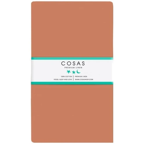 Набор простыней Cosas Terrakot/Zigzag mint 120x60 см (4822052056844)