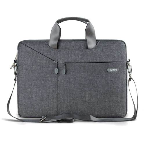 WIWU Gent Business Bag Grey (GM4229MB13) for MacBook 13": Матеріал нейлон