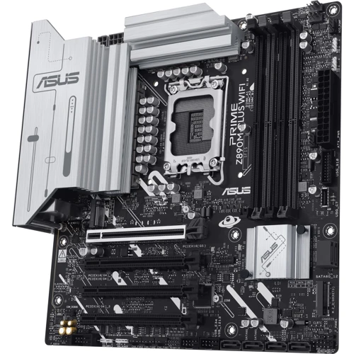ASUS PRIME Z890M-PLUS WIFI: Разъемы на плате USB Type-C, USB 3.2 Gen 1, USB 2.0, M.2, SATA 3.0