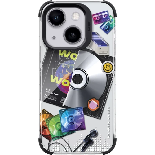 Чехол для iPhone LAUT POP RETRO MUSIC MagSafe 3D Pop Art (L_IP23A_POP_RM) for iPhone 15: Тип аксессуара чехол