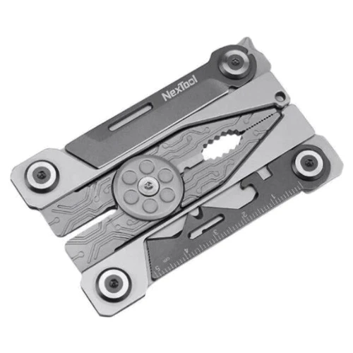 Мультитул Xiaomi Nextool Silver Wing EDC Tool (NE20182/3260072): Количество функций 14