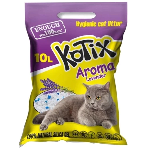 Наполнитель для туалета Kotix 10 л Lavender (KN1304)