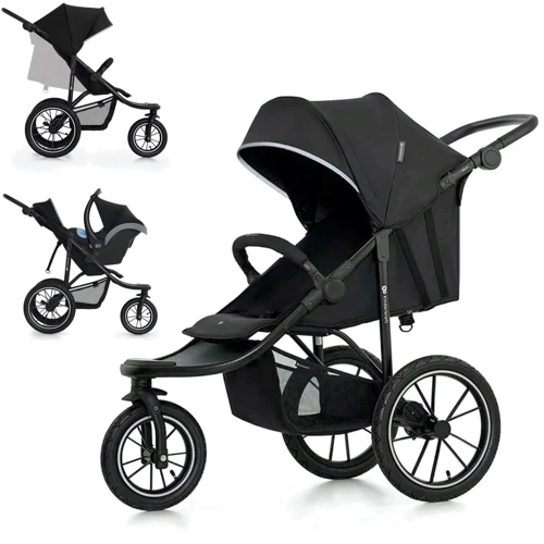 Прогулянковий візочок Kinderkraft Helsi 2 Black (KSHELS02BLK0000): Тип коляски Прогулочная