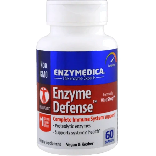 Enzymedica Enzyme Defense Протеолитические ферменты 60 капсул