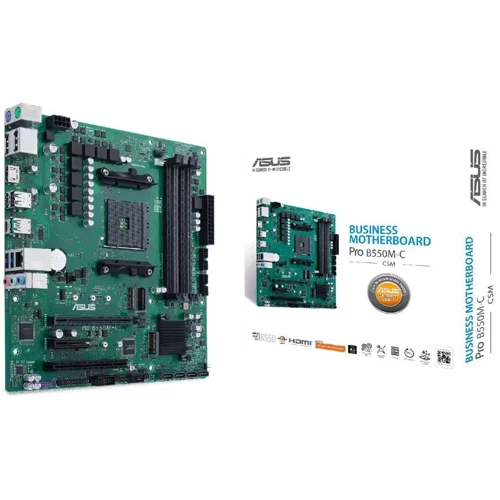 ASUS PRO B550M-C/CSM: Оперативная память 4xDDR4 4600 МГц, до 128 ГБ
