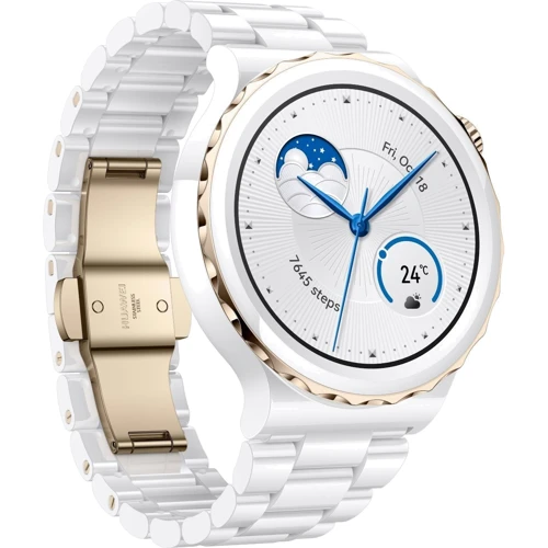 Смарт-годинник Huawei Watch GT 3 Pro 43мм Ceramic White: Тип гаджета Взрослые смарт часы
