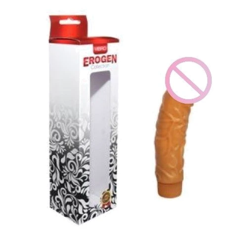 Реалистичный вибратор Erogen, 18,5х5 см