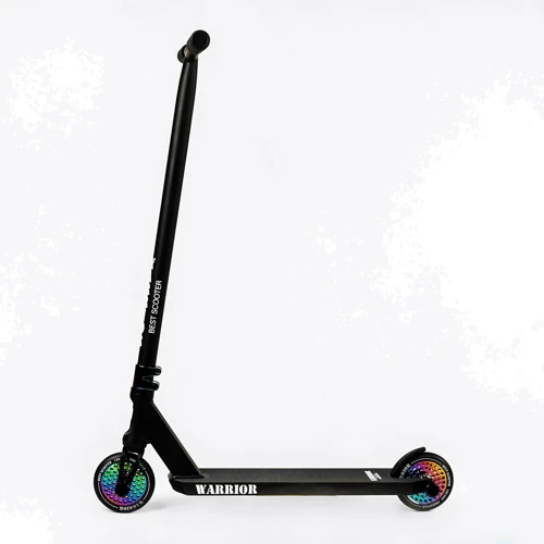Самокат трюковый Best Scooter Warrior Black and Red (112767) фото 8