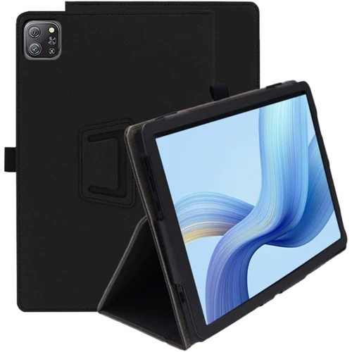 Аксессуар для планшетных ПК BeCover Slimbook Case Black for Oscal Pad 70 (713011): Цвет черный