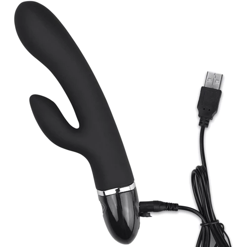 Вибратор LoveToy O-Sensual Duo Climax Black